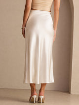 [Beige] SilkSilky-SE Damkjol 002