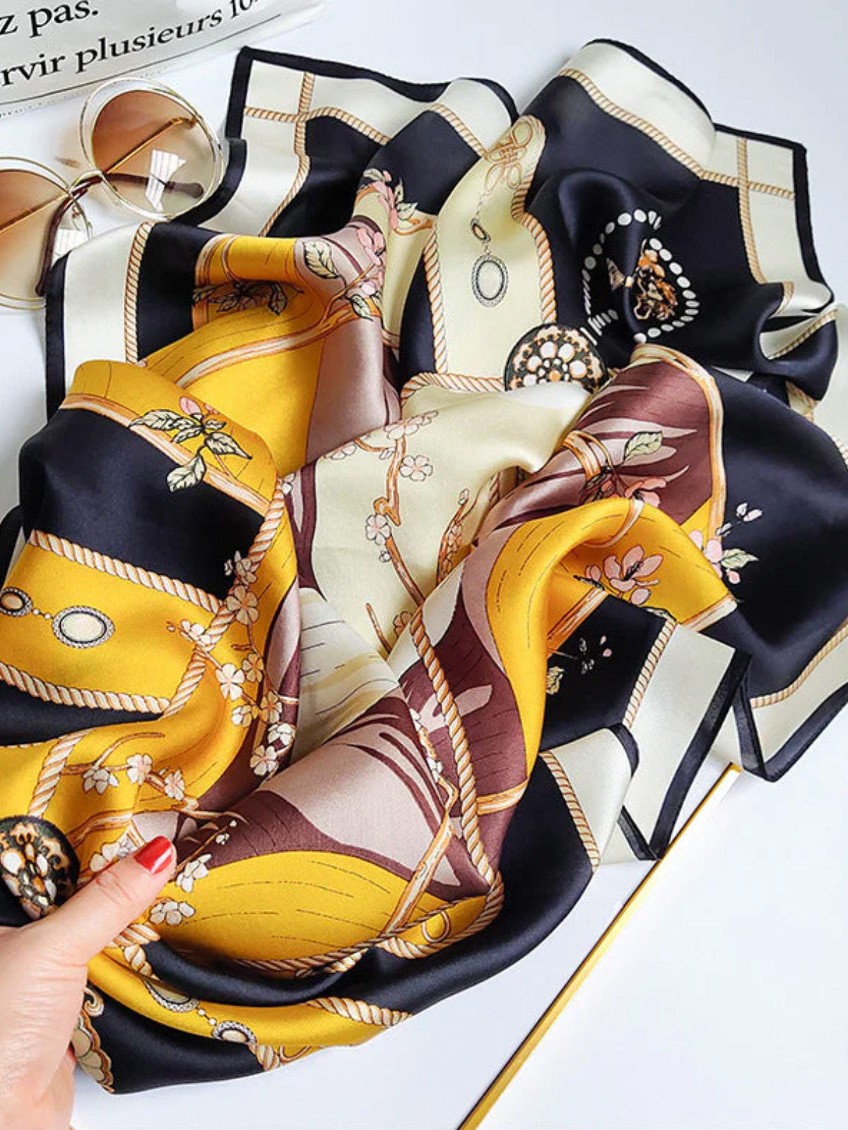 [P010] SilkSilky-SE Rent Silke Scarf 004,