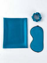[Kungsblått] SilkSilky-SE 19Momme Rent Silke Pillowcase Set 005
