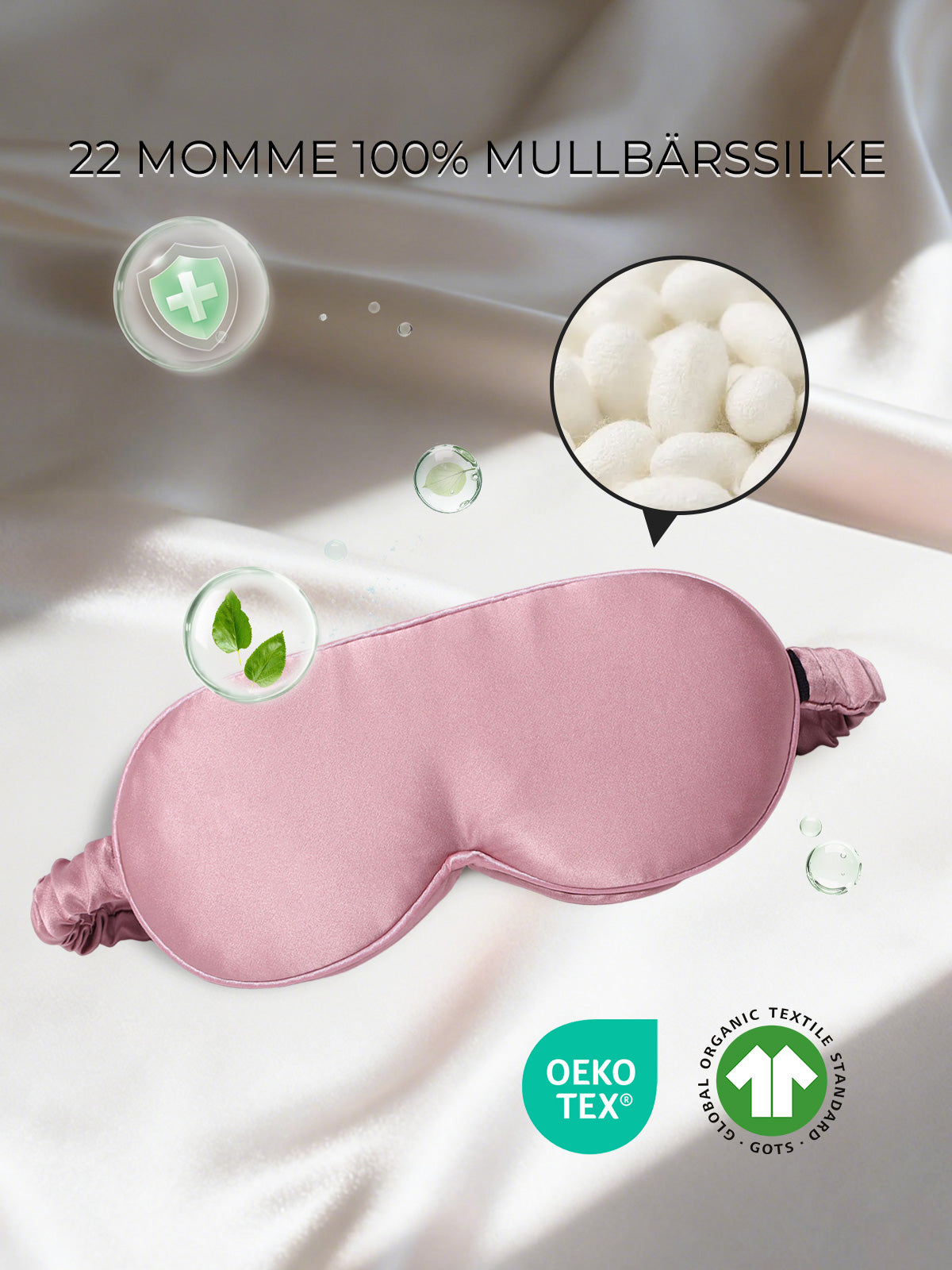 [Blek Mauve] SilkSilky-SE Rent Silke Eye Mask 002