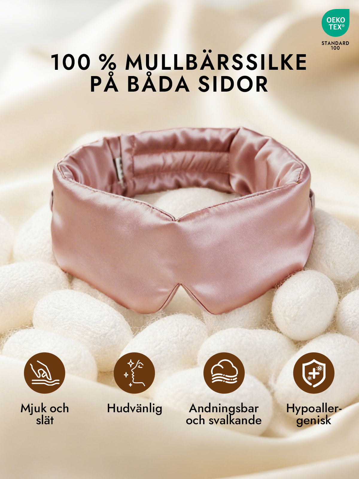 [Blek Mauve] SilkSilky-SE 19Momme Pure Silk Eye Mask 002