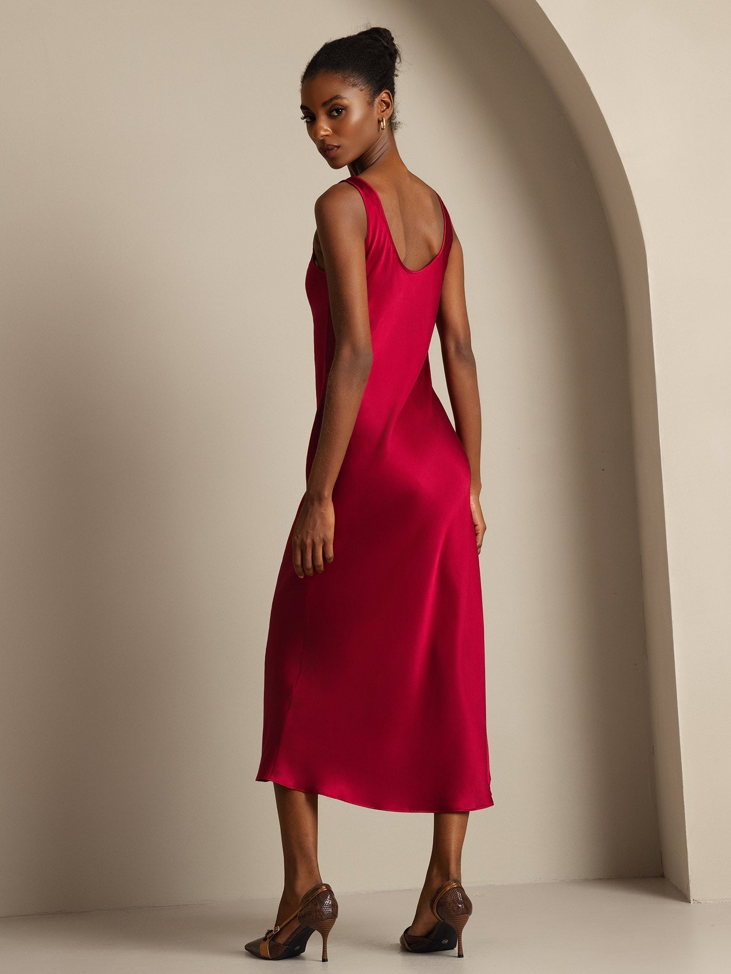 [Vin] SilkSilky-SE Rent Silke Dress 002,