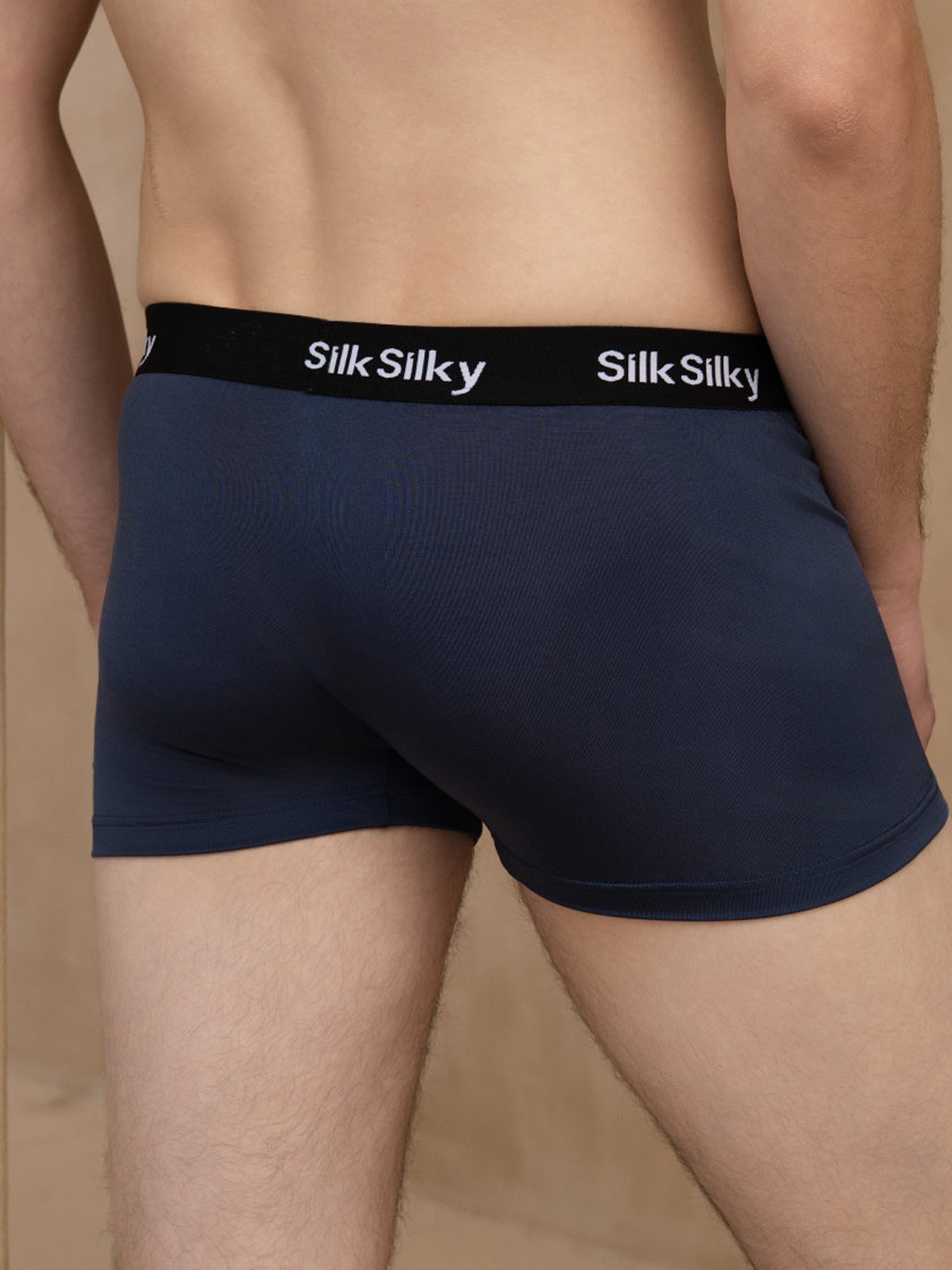 [Multi] SilkSilky-SE 100% Silk Jersey Herr Underkläder 002