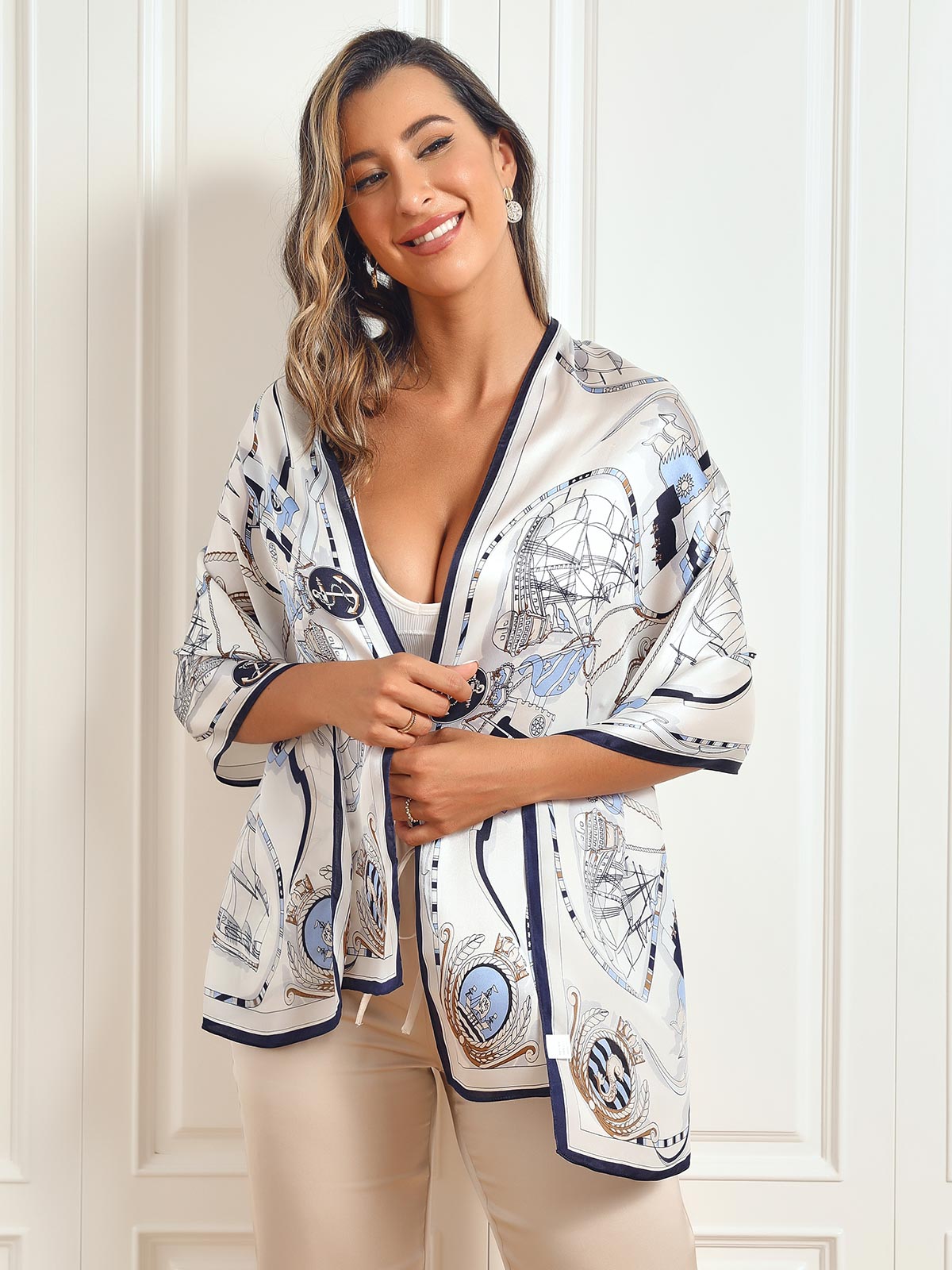 [P023] SilkSilky-SE Rent Silke Scarf 002,