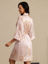 [Rosa] SilkSilky-SE 3/4 Sleeve Dam Morgonrock 002