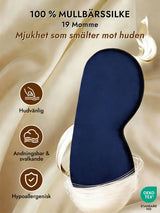 [Mörkblå] SilkSilky-SE Ögonmask 003