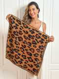 SilkSilky SE Rent Silke Scarf Leopard 003