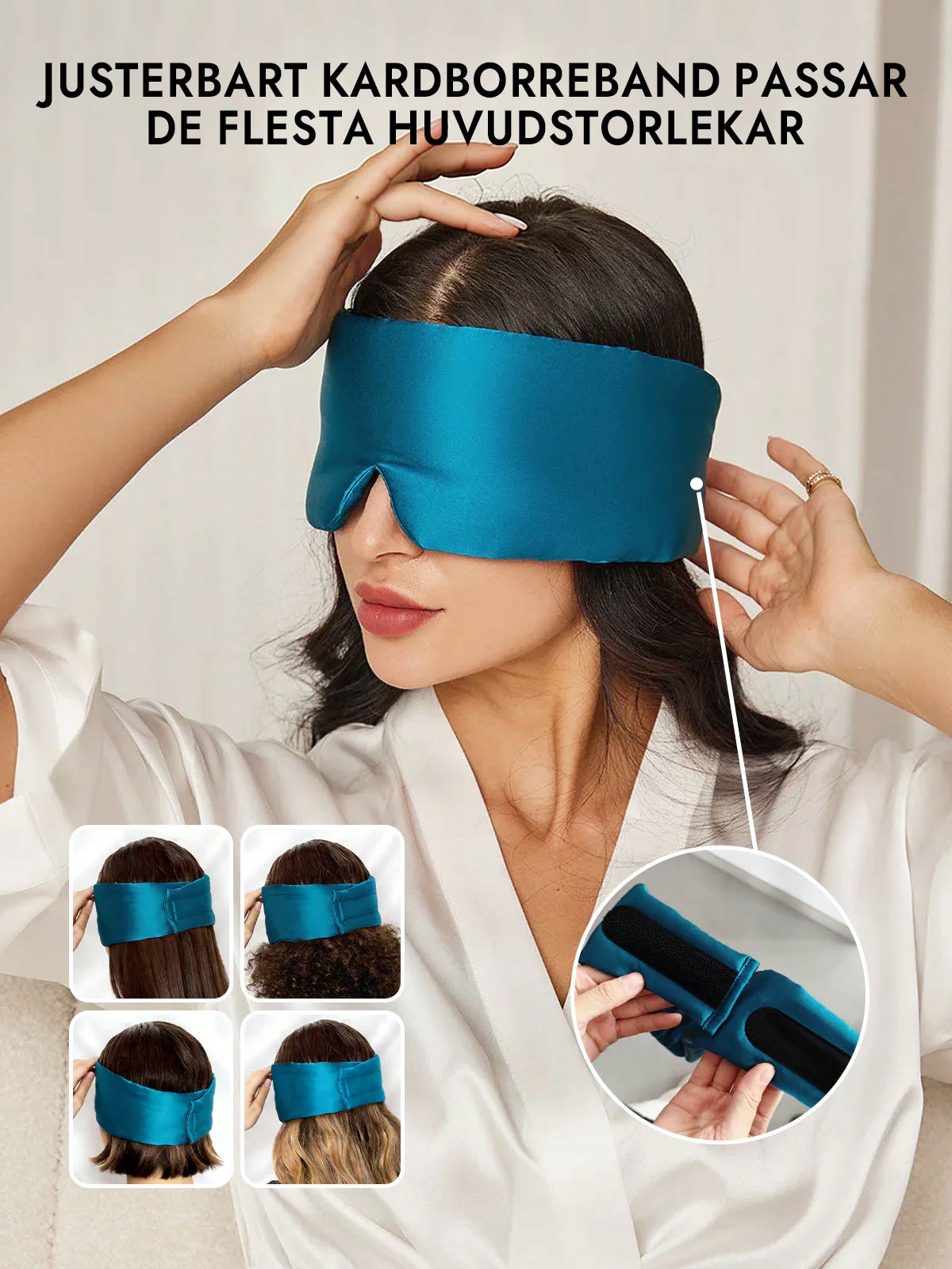 [Kungsblått] SilkSilky-SE 19Momme Pure Silk Eye Mask 004