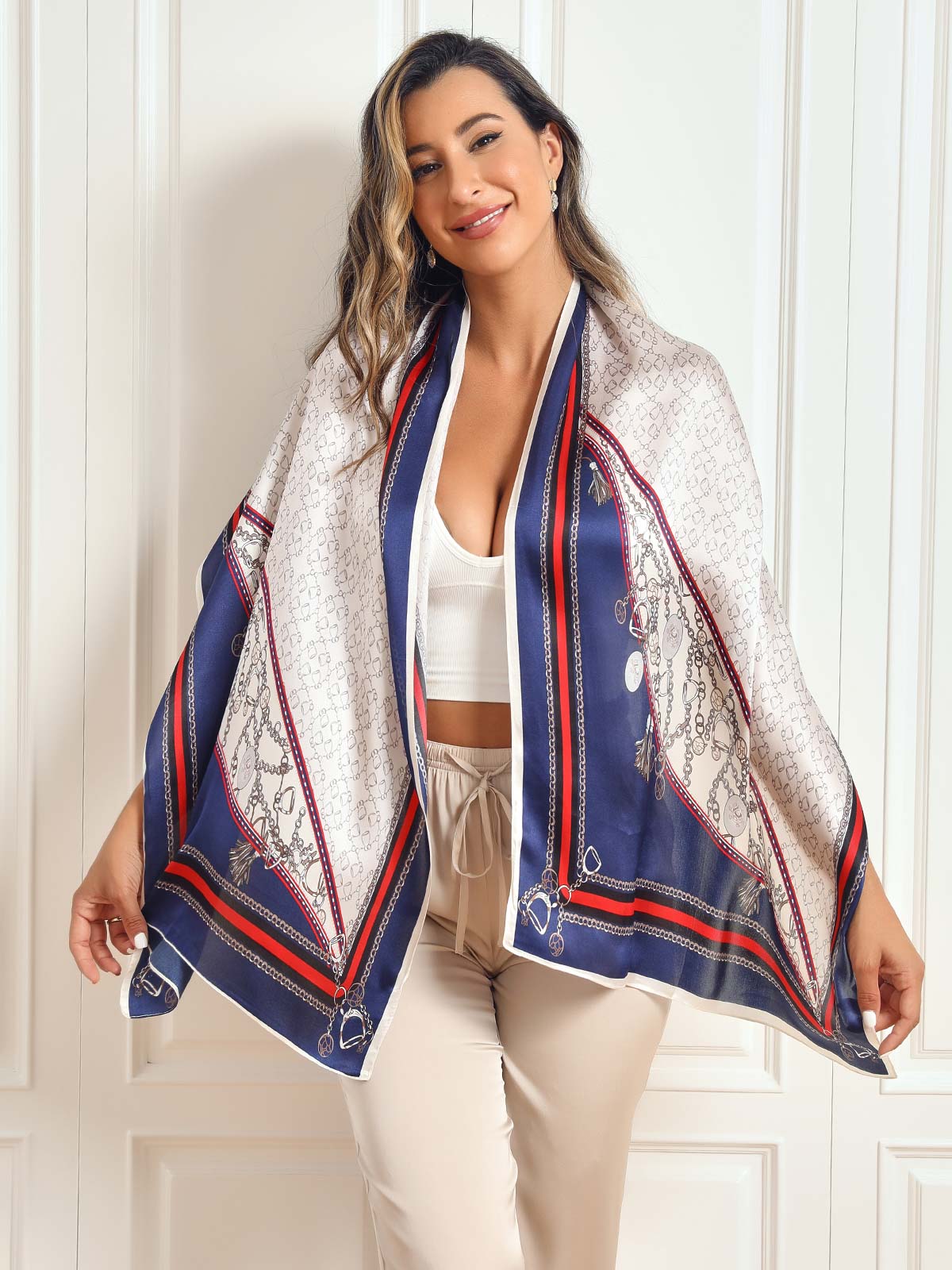 [P024] SilkSilky-SE Rent Silke Scarf 003,