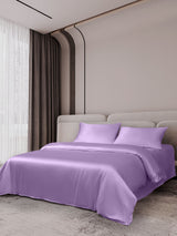 [Lavendel] SilkSilky-SE 19Momme Bäddset 002