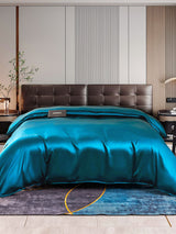 [Kungsblått] SilkSilky-SE 22Momme Duvet Covers 001