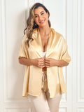 SilkSilky SE Rent Silke Scarf Champagne 006