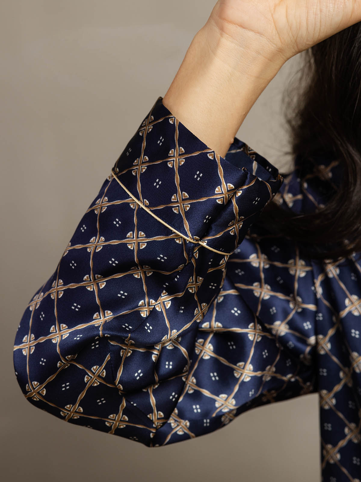 [Marin Kedja] SilkSilky-SE Rent Silke Womens Pajamas 007