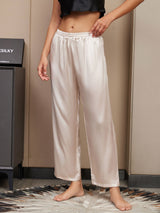 [Ljusbeige] SilkSilky-SE Women's Sleep Pants 004