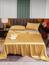 [Champagne] SilkSilky-SE 25Momme Rent Silke Bedding Set 001