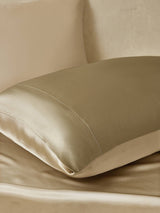 [Beige+Kaki] SilkSilky-SE 19Momme Bäddset 004