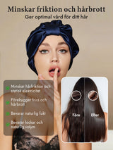 [Mörkblå] SilkSilky-SE Nattmössa 003
