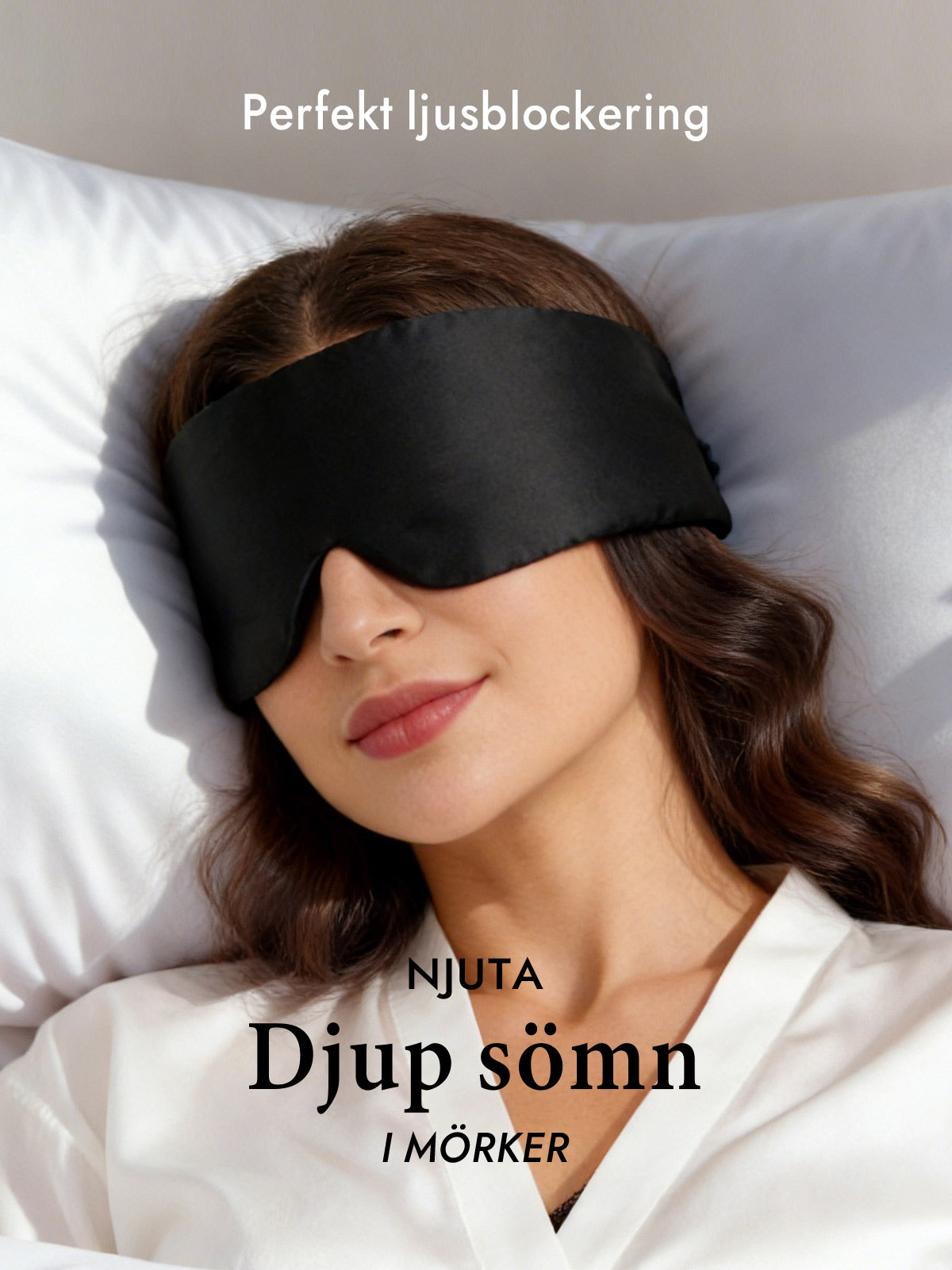 [Svart] SilkSilky-SE 19Momme Pure Silk Eye Mask 003