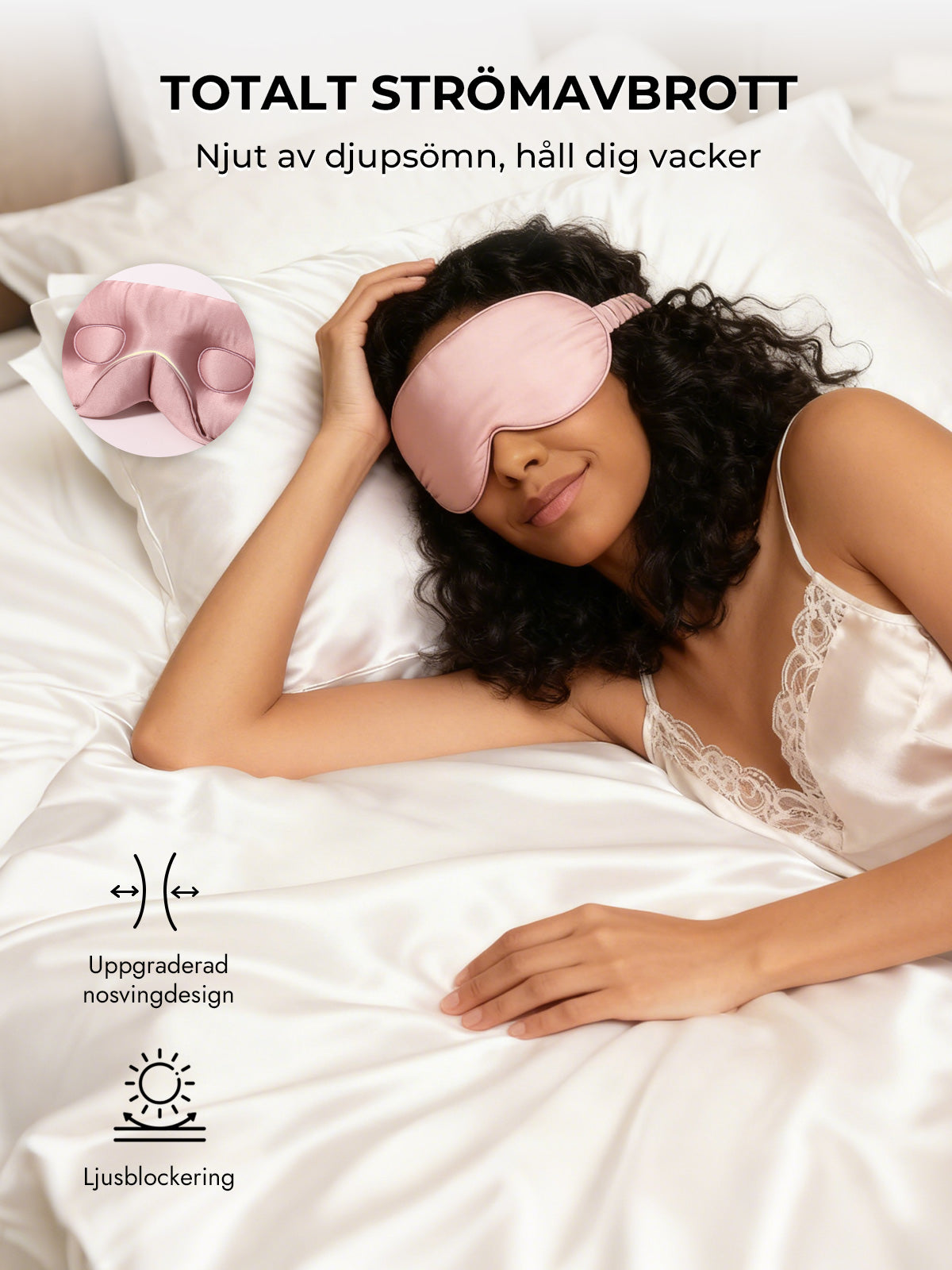 [Blek Mauve] SilkSilky-SE Rent Silke Eye Mask 005