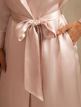 [Rosa] SilkSilky-SE Rent Silke Krage Dam Morgonrock 005,