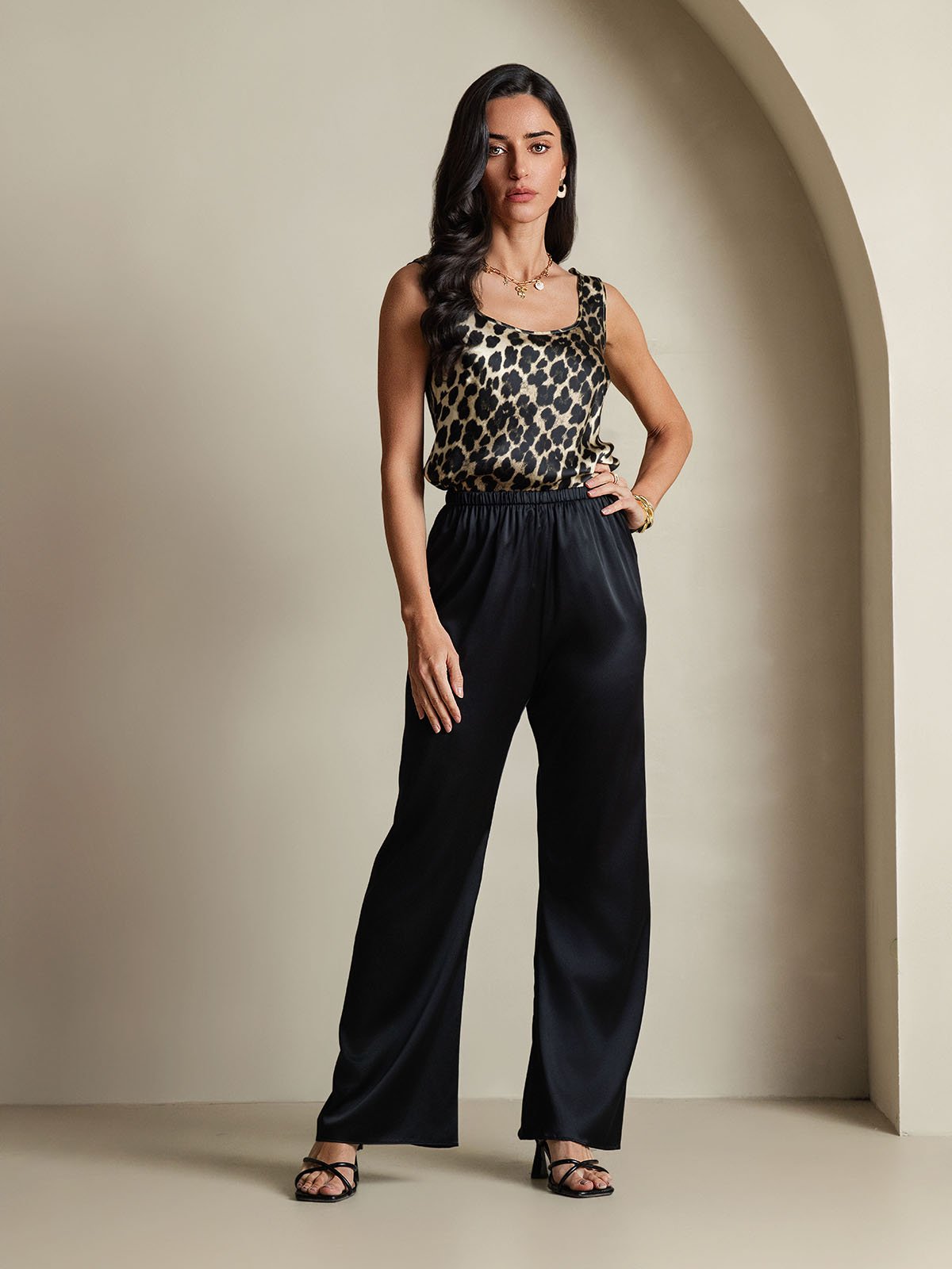 [Leopard] SilkSilky-SE 19Momme Silke Camisoles 008,