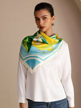 [Blå Citron] SilkSilky-SE Scarf 002
