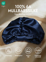 [Mörkblå] SilkSilky-SE Nattmössa 002