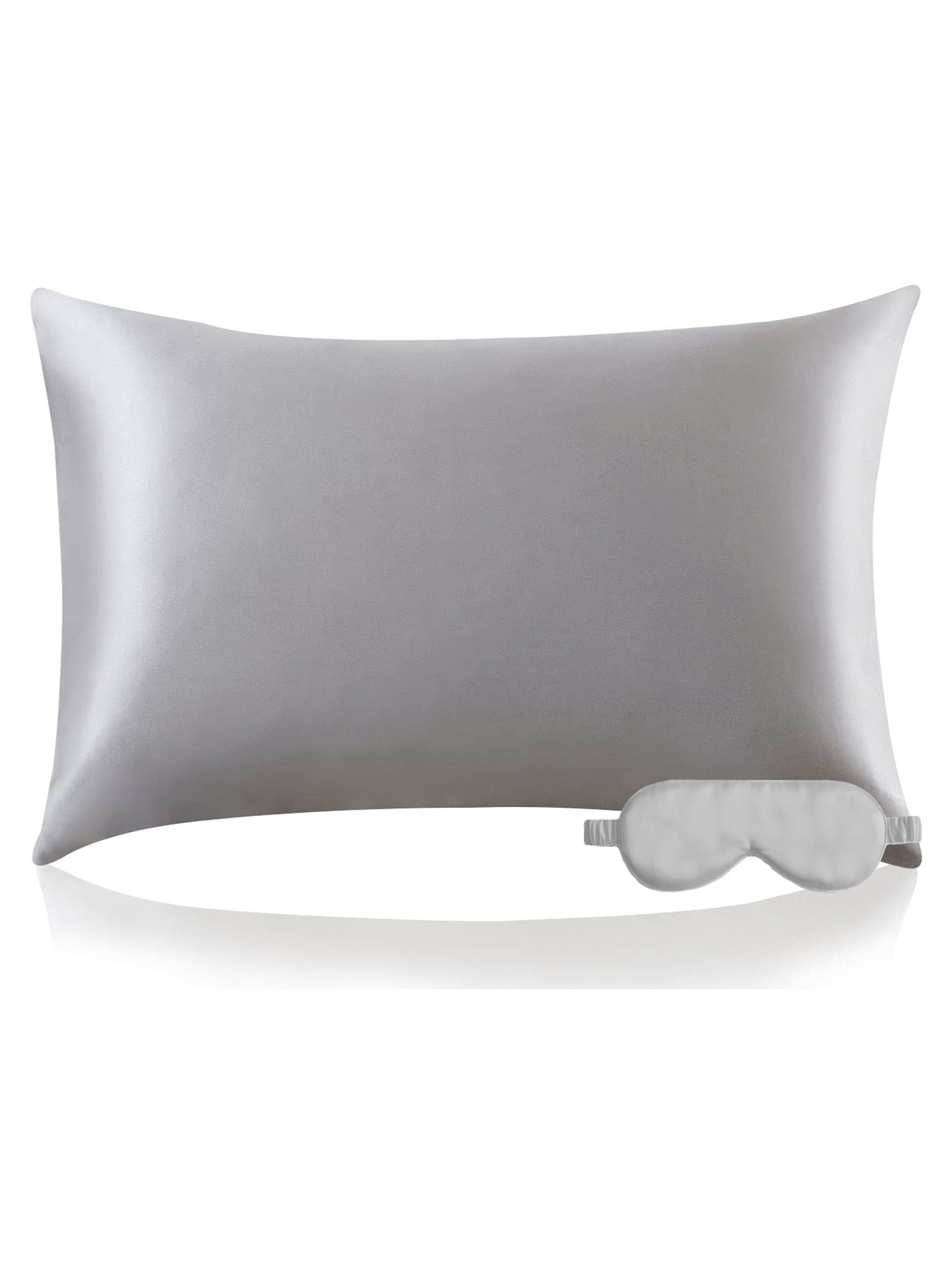 SilkSilky SE 22Momme Rent Silke Pillowcase Set Silver 001