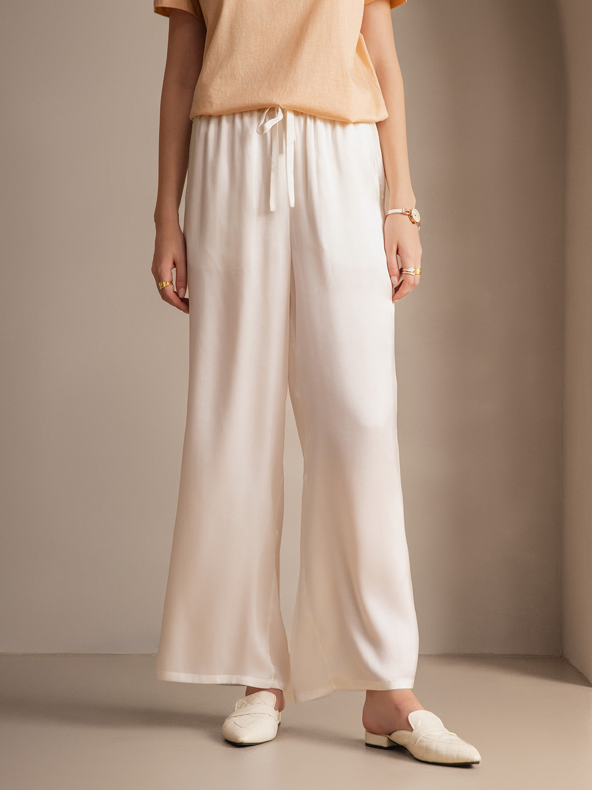 [Rosa] SilkSilky-SE Rent Silke Womens Pants 007