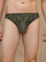 [Grön] SilkSilky-SE Mens Underwear 003