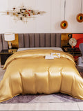 SilkSilky SE 19Momme Rent Silke Duvet Cover Champagne 002