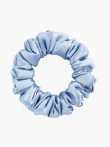 [Ljusblå] SilkSilky-SE Scrunchie 004