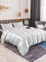 [Silver] SilkSilky-SE 19Momme Rent Silke Bedding Set 002