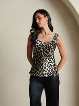 [Leopard] SilkSilky-SE 19Momme Silke Camisoles 006,