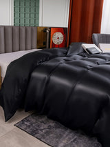 [Svart] SilkSilky-SE 25Momme Duvet Covers 002
