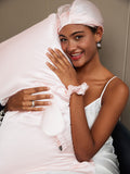 SilkSilky SE 19Momme Rent Silke Pillowcase Set Rosa 001