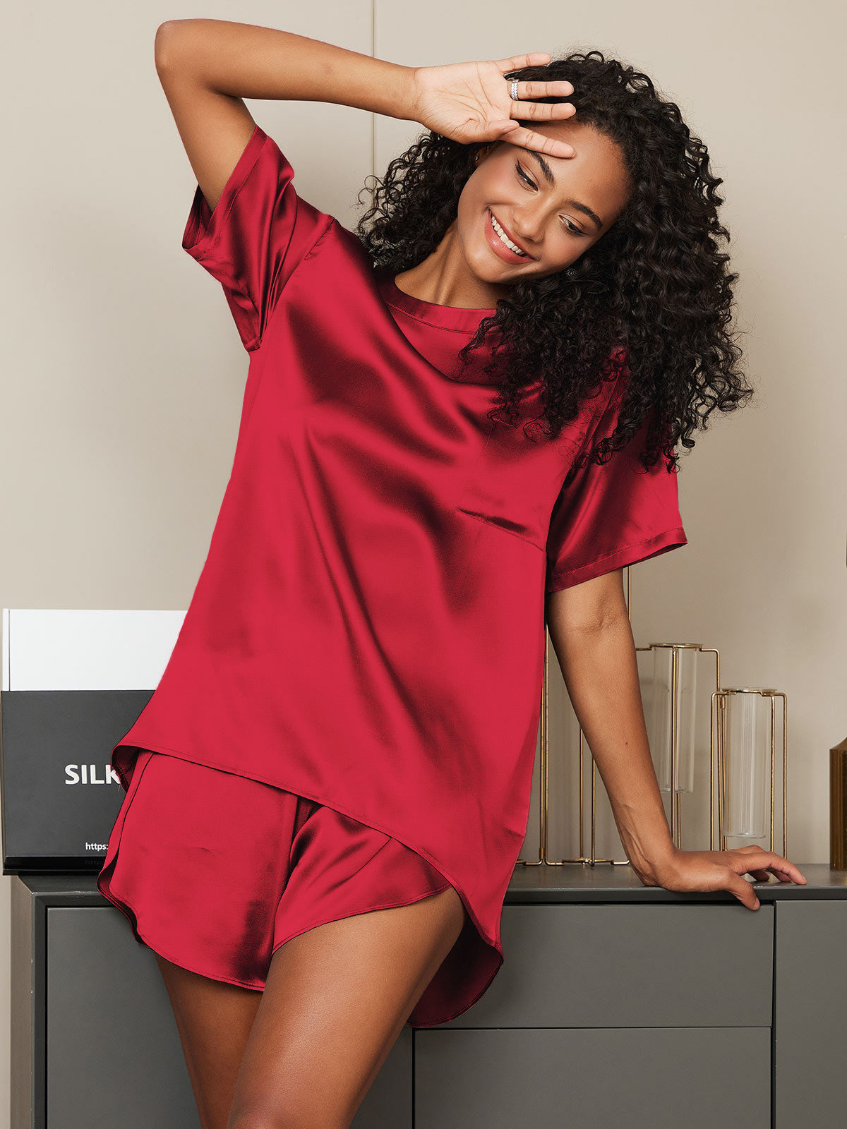 [Vin] SilkSilky-SE Rent Silke Womens Pajamas 001