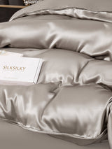 [Grå] SilkSilky-SE 22Momme Duvet Covers 003