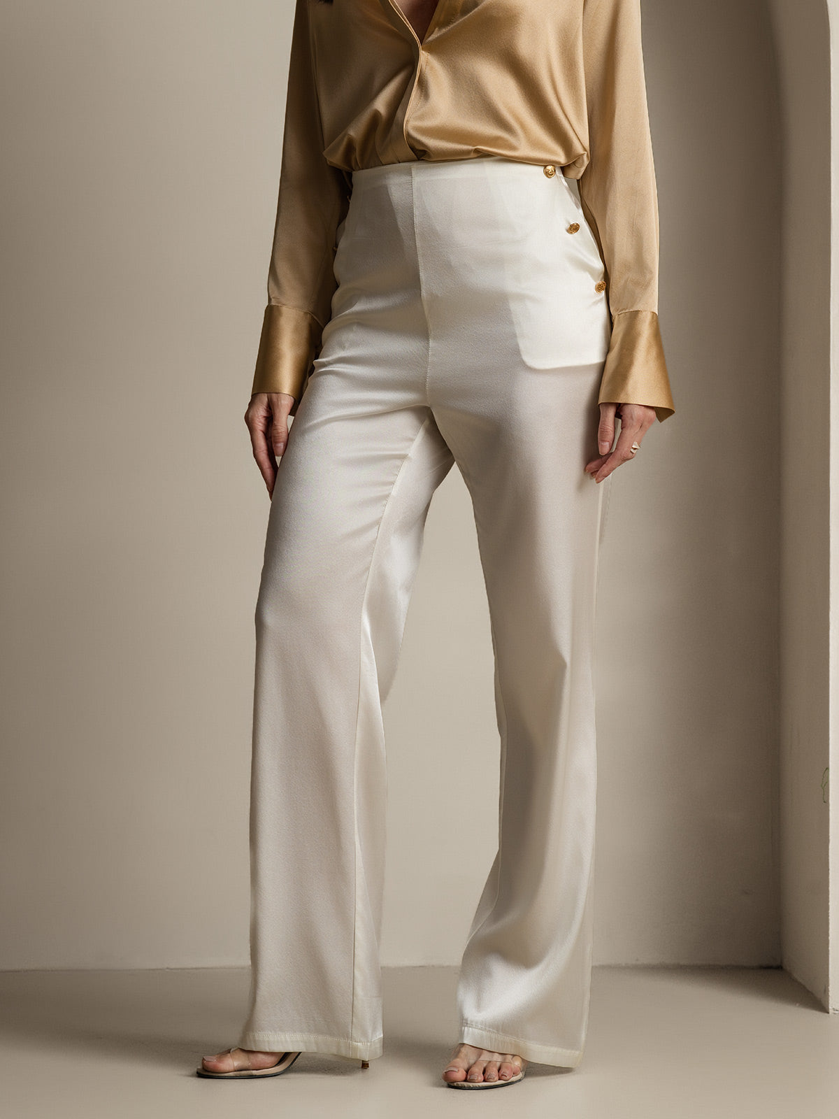 [Vit] SilkSilky-SE 19Momme Silke Womens Pants 007
