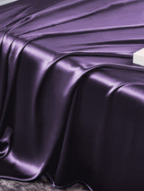 [Mörklila] SilkSilky-SE 25Momme Rent Silke Bedding Set 005