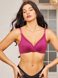 SilkSilky SE Silke Stickad Bra Lila 003