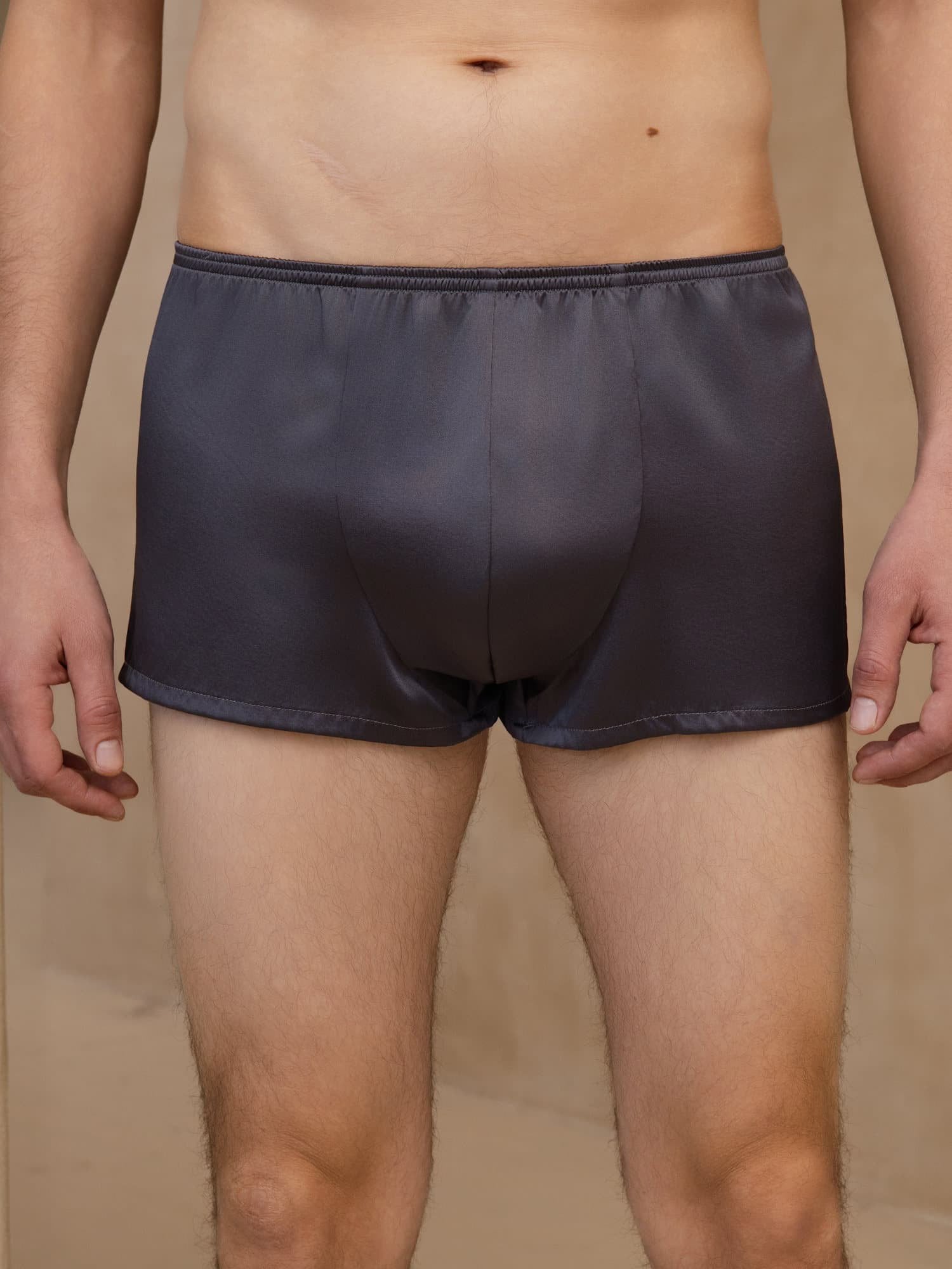 [Mörkgrå] SilkSilky-SE Mens Underwear 004