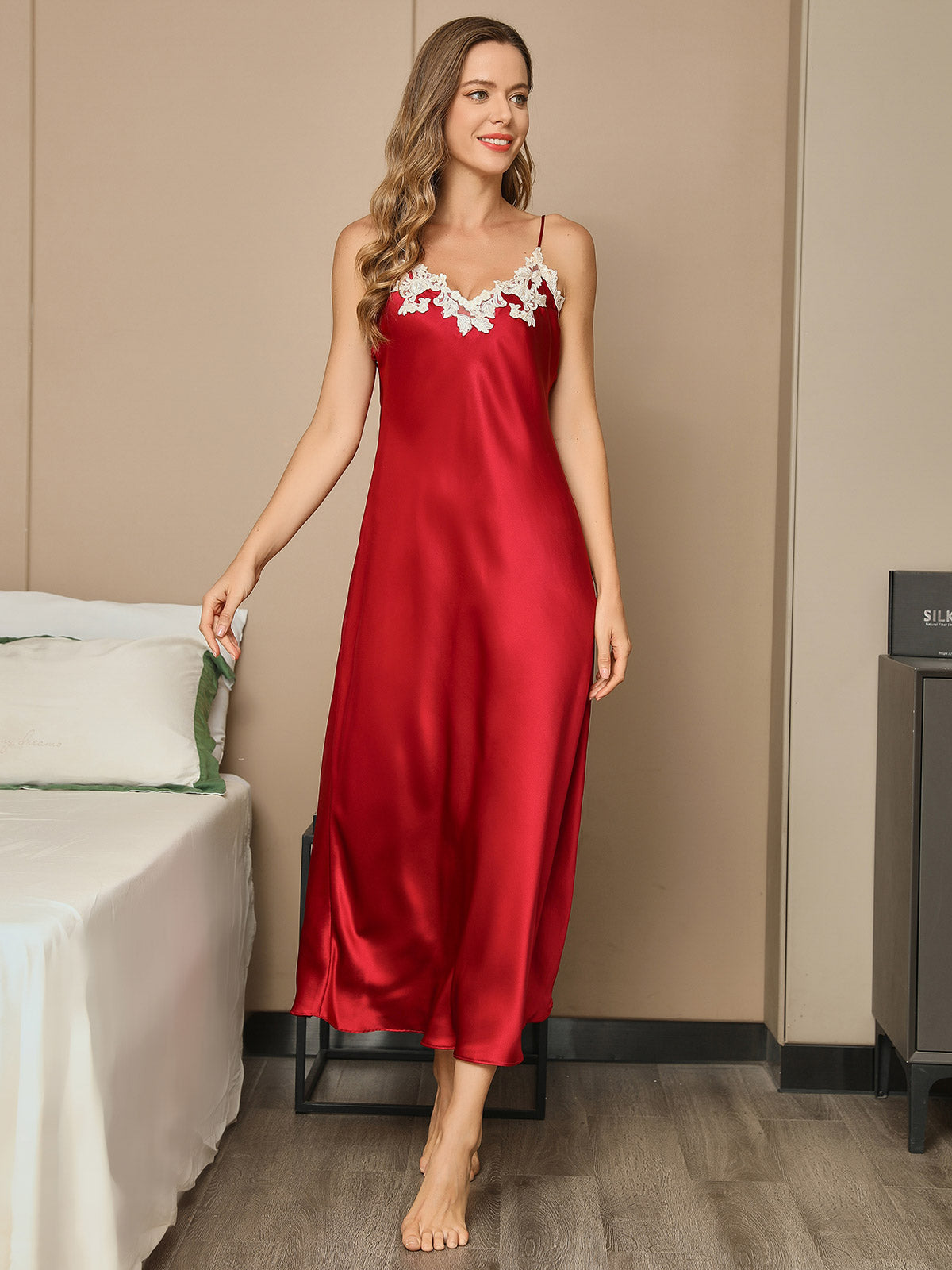 [Vin] SilkSilky-SE 19Momme Rent Silke Dress 004