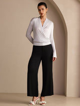 [Grå] SilkSilky-SE Long Sleeve Damblusar 005