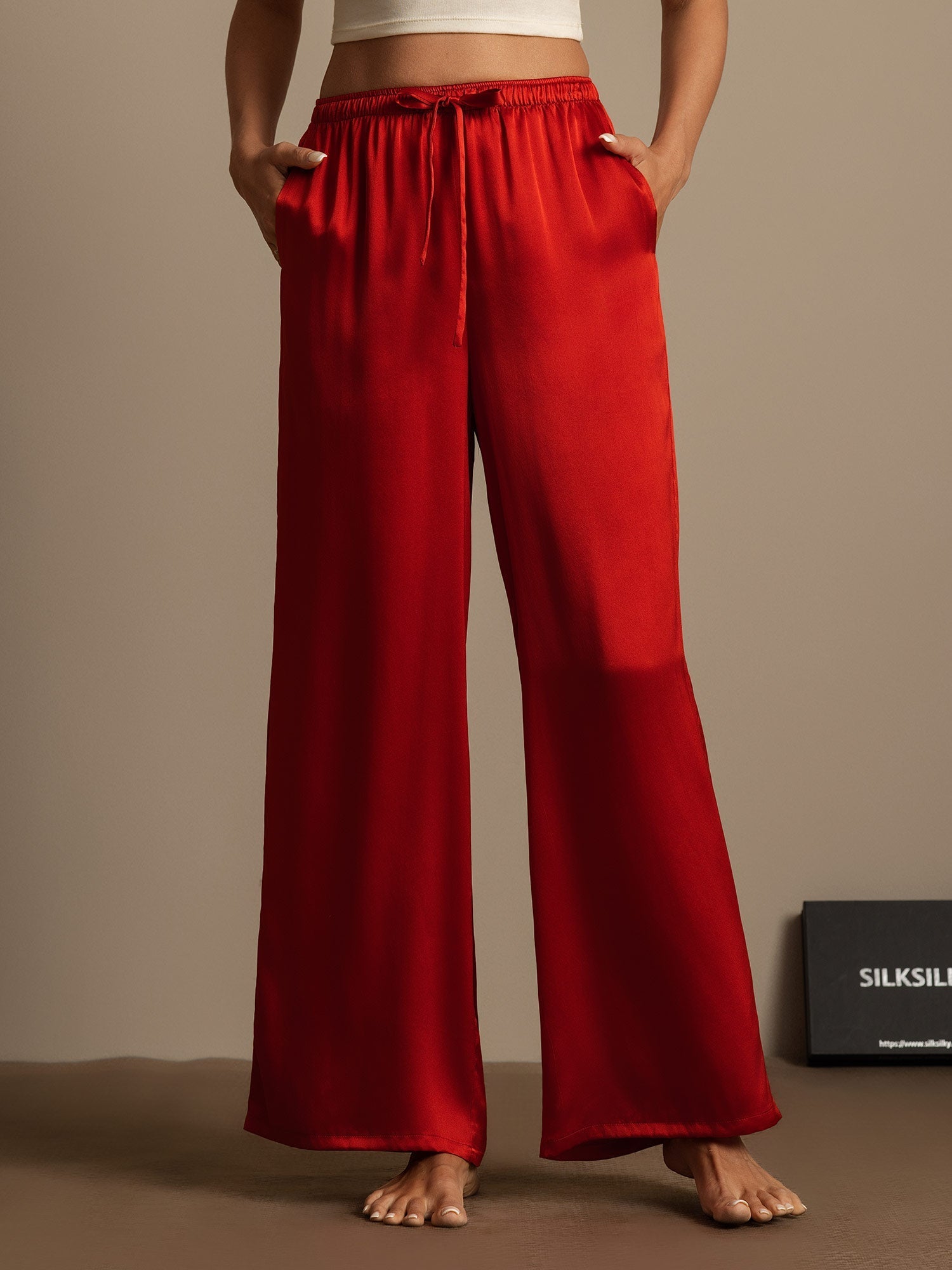 [Vin] SilkSilky-SE Rent Silke Womens Pants 001