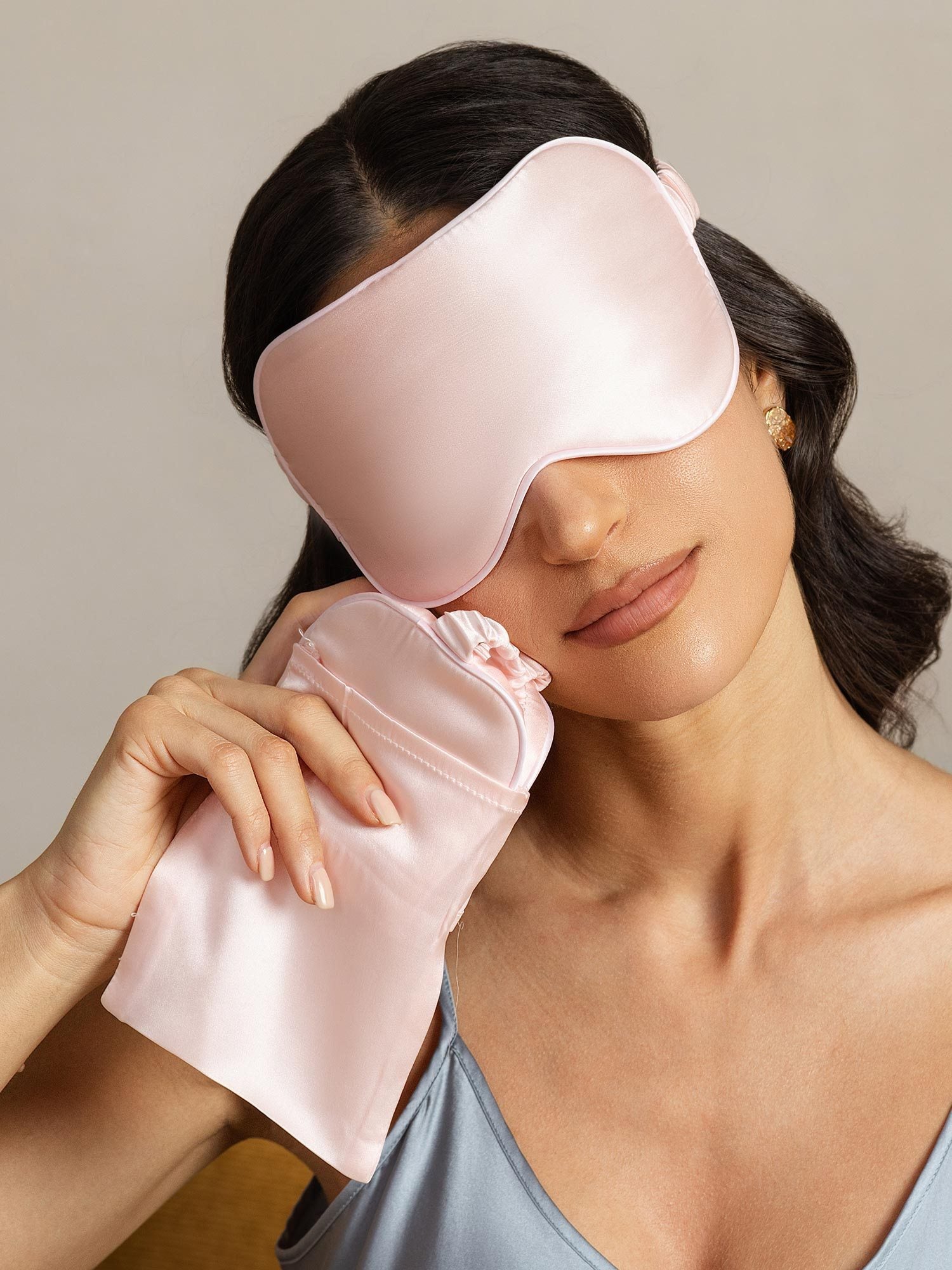 [Rosa] SilkSilky-SE Rent Silke Eye Mask 006