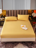 SilkSilky SE 22Momme Rent Silke Bedding Set Champagne 001