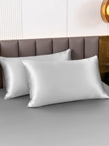 [Silver] SilkSilky-SE 22Momme Rent Silke Pillowcase 001