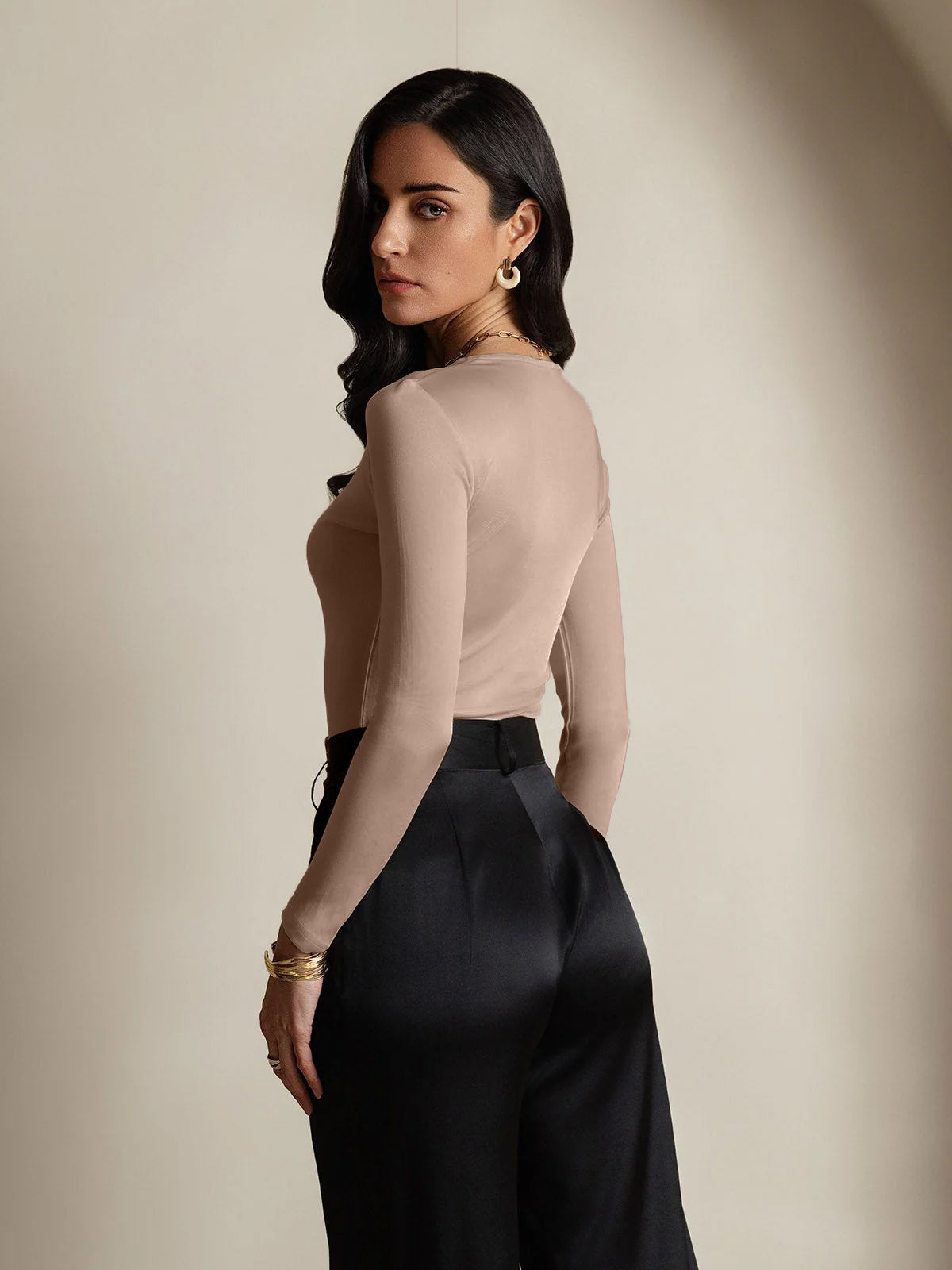 [Kaffe] SilkSilky-SE Silke Womens T-Shirt 002