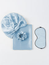 [Ljusblå] SilkSilky-SE 19Momme Rent Silke Pillowcase Set 003